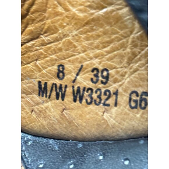 Born Women's Black Leather Heeled Sandals Size 8 - Picture 8 of 11